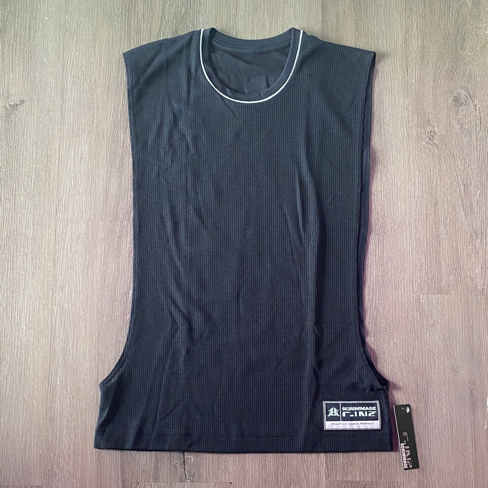 C-In2 Scrimmage Collection Stylish Navy Blue & Grey Tank Top Dead Stock NWT!